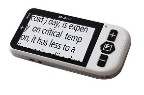 snow handheld Video Magnifier